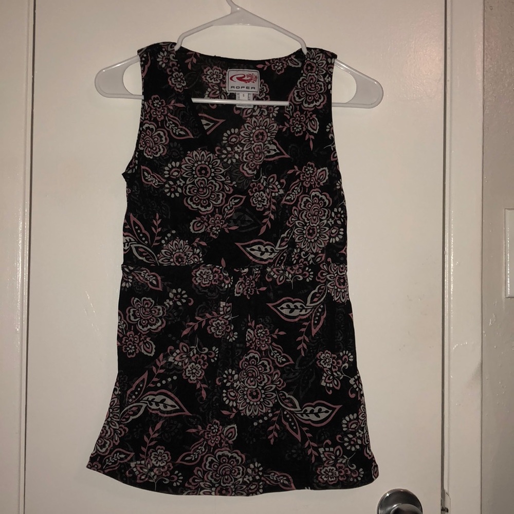 Roper semi see through blouse S